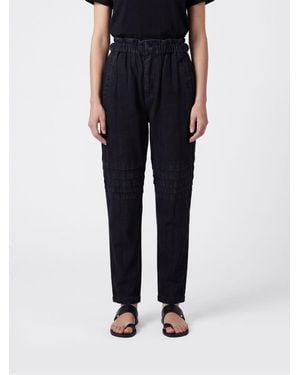 Isabel Marant Vaqueros De Denim Blanqueado - Azul