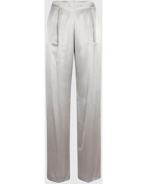 Alberta Ferretti Trousers - White