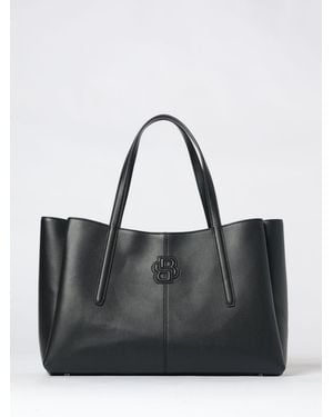BOSS Bolso De Piel Sintética Granulada - Negro