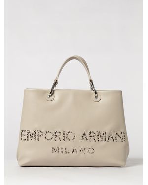 Emporio Armani Shoulder Bag - Natural