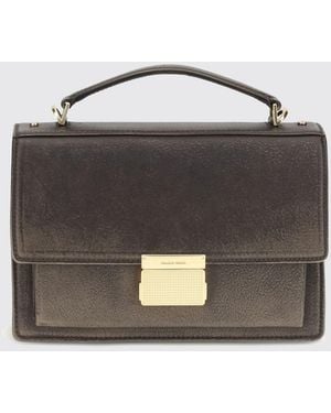 Golden Goose Minibolso Venezia De Piel Envejecida Con Bandolera Extraíble - Negro