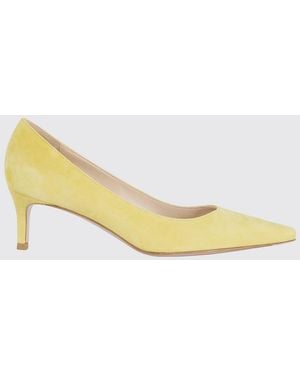 Roberto Festa Cerere Suede Court Shoes - Yellow
