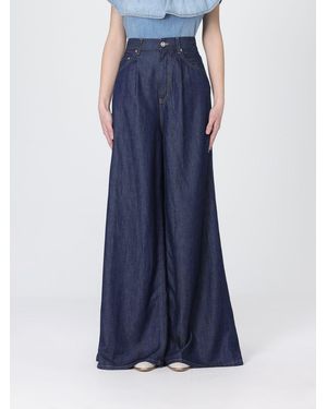 Dondup Wide Leg Jeans - Blue