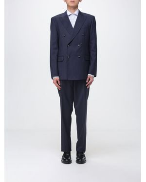 BOSS Single Breasted Suit - Blue