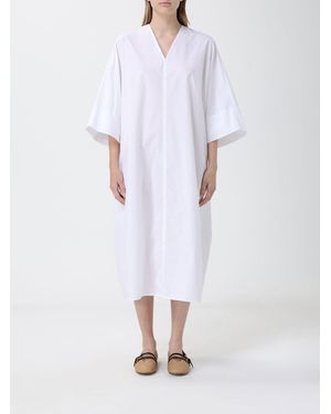 Filippa K Cotton Poplin Caftan Dress - White