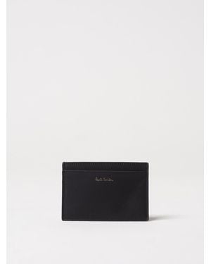 Paul Smith Leather Card Holder Wallet - White