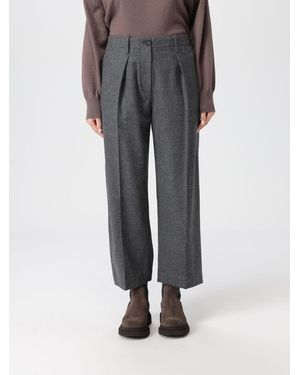 Brunello Cucinelli Pantalon Femme - Gris