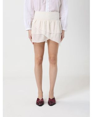 Isabel Marant Cotton Dejha Mini Skirt - White