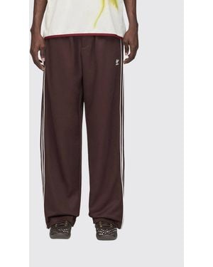adidas Originals Wales Bonner X Adidas Originals Wide Leg Track Trousers - Brown