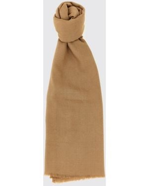 Max Mara Stola Aus Wolle Und Seide - Natur