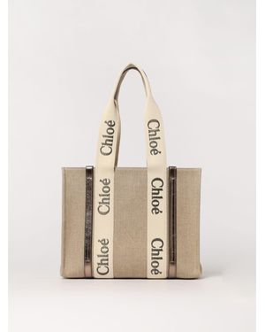Chloé Borsa Woody Chloè - Neutro