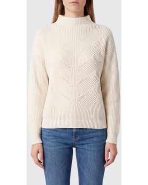 Herno Pure Wool Turtleneck Jumper With Dropped Shoulders And Funnel Neck - Blue