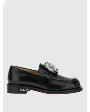 Mach & Mach Loafers - Black