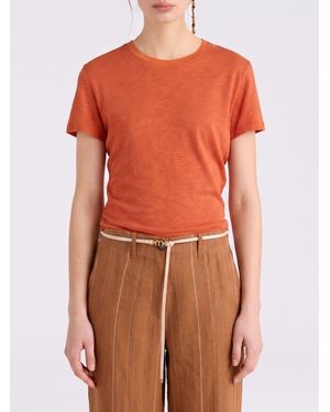 Momoní MomonÌ Cotton Blend T-Shirts - Orange
