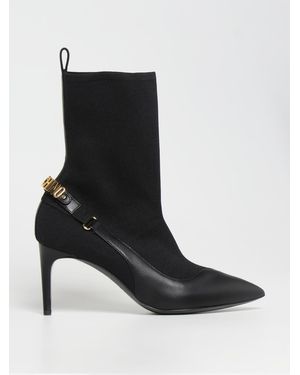 Moschino Botines De Tacón Mujer - Negro