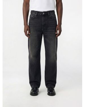 Haikure Cotton Denim 5-Pocket Jeans - Black