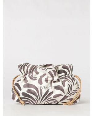 Twinset Bolso Tote Mujer - Metálico