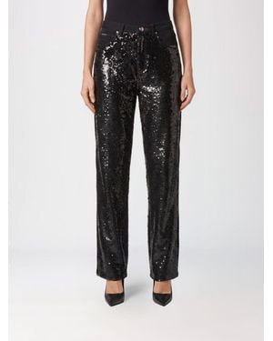 Philipp Plein Mid-Rise Straight Leg Pants - Black
