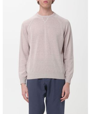 Eleventy Basic Crew Neck Jumper - Blue