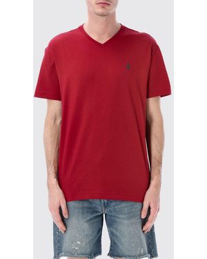 Polo Ralph Lauren V-Neck T-Shirt - Red