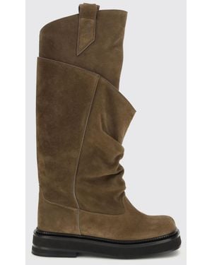 The Attico Boots - Green