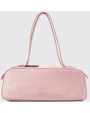 KHAITE Simona Suede Bag - Pink