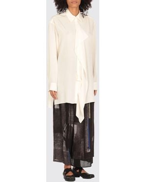 Y's Yohji Yamamoto Camisa Mujer - Blanco