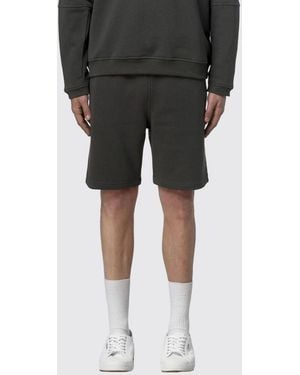 K-Way Cotton Jogging Shorts - Black
