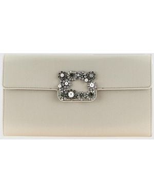 Roger Vivier Handbag - Natural