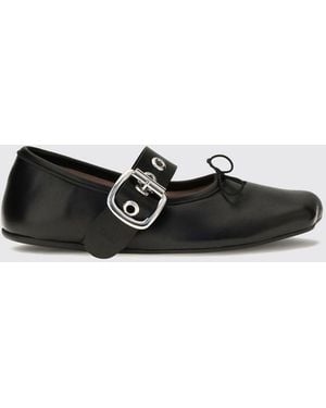 Vivienne Westwood Alice Mary Jane Flats - White