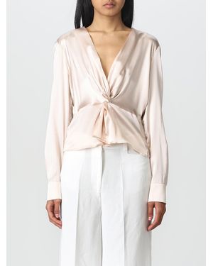 Pinko Cropped Casual Jacket - White