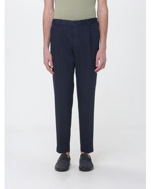 Incotex Cotton Blend Chino Trousers - Blue