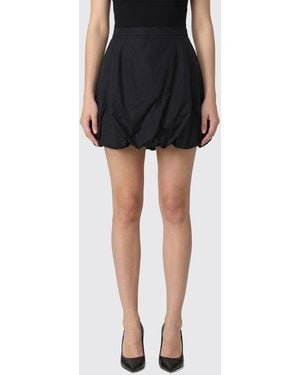By Malene Birger Jupe Ballon En Coton - Noir