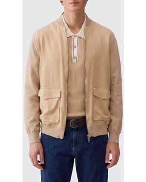 Liu Jo Cotton Bomber Jacket With Zip Closure And Classic Collar - Blue