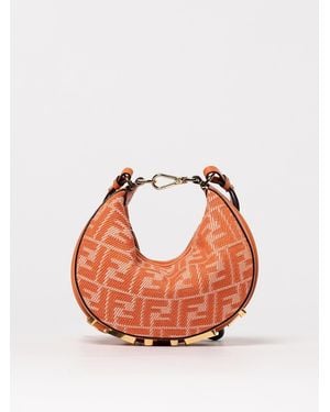 Fendi Schultertasche Damen - Orange