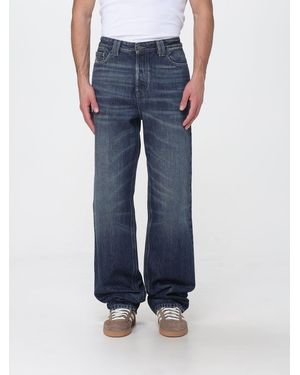 DIESEL Mid-Rise 5-Pocket Wide-Leg Jeans - Blue