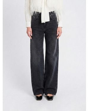 Twinset Jeans Straight - Nero