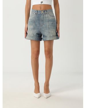 Balmain Shorts Damen - Blau