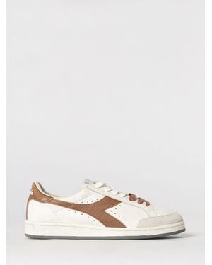 Diadora Prestige Used Trainers - Natural