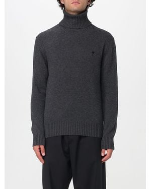 Ami Paris Jersey Hombre - Gris