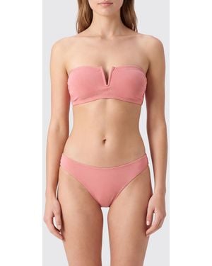 Eres Bandeau Bikini With Low-Rise Briefs - Pink