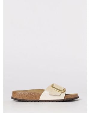 Birkenstock Leather Madrid Big Buckle Sandals - Multicolour