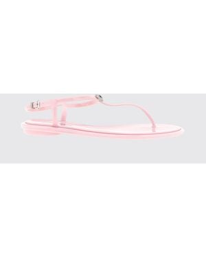 Mach & Mach Sandale En Pvc Avec Nœud De Strass - Rose
