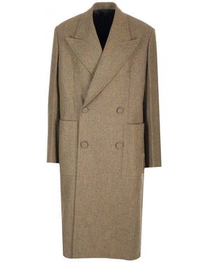 Givenchy Wool Coat for Men Lyst UK