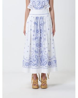 Self-Portrait Skirt - Blue
