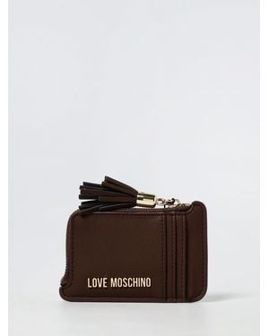 Love Moschino Clutch Damen - Braun