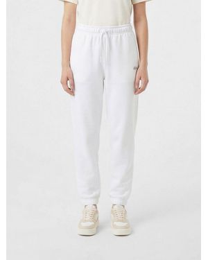 Lacoste Cotton Blend Jogging Pants - White
