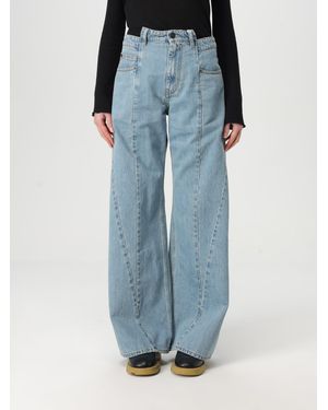 Maison Margiela Décortiqué Wide-Leg Jeans - Blue