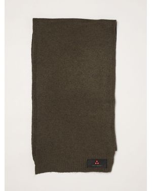 Peuterey Solid Colour Wool And Cashmere Blend Scarf - Green