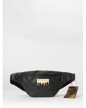 Sprayground Faux Leather Belt Bag With Logo - White